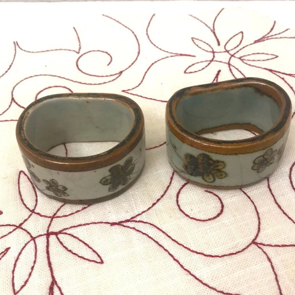 Vintage Ken Edwards Veracruz Napkin Rings - Picture 2 of 3